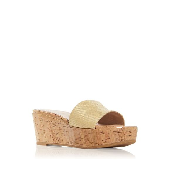 STUART WEITZMAN Womens Beige 1-1/2